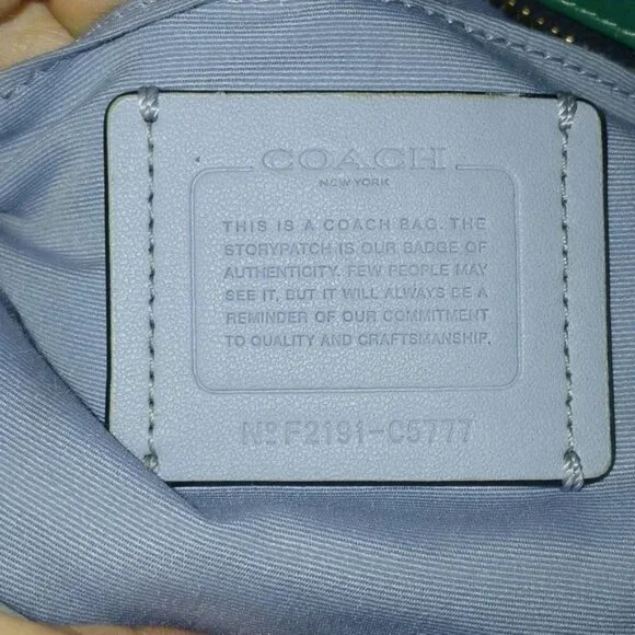 Coach Camera Bag i Colorblock wi Horse and Carriage C5777 $328 FREE shipping - Picture 5 of 5